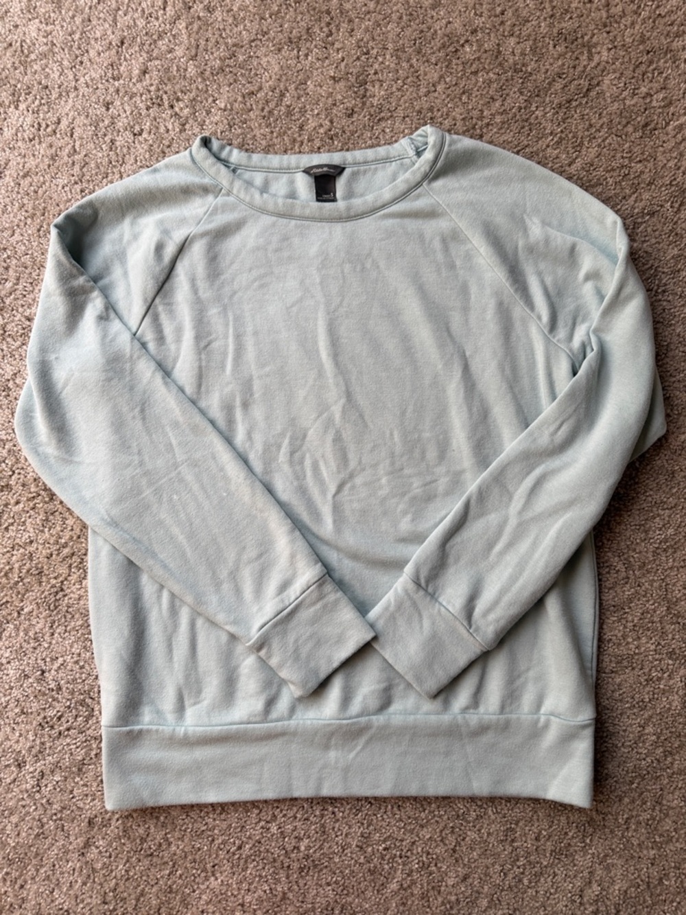 Eddie Bauer Blue Crewneck